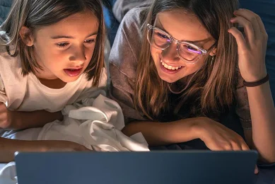 Kompensuojami akinių lęšiai vaikams